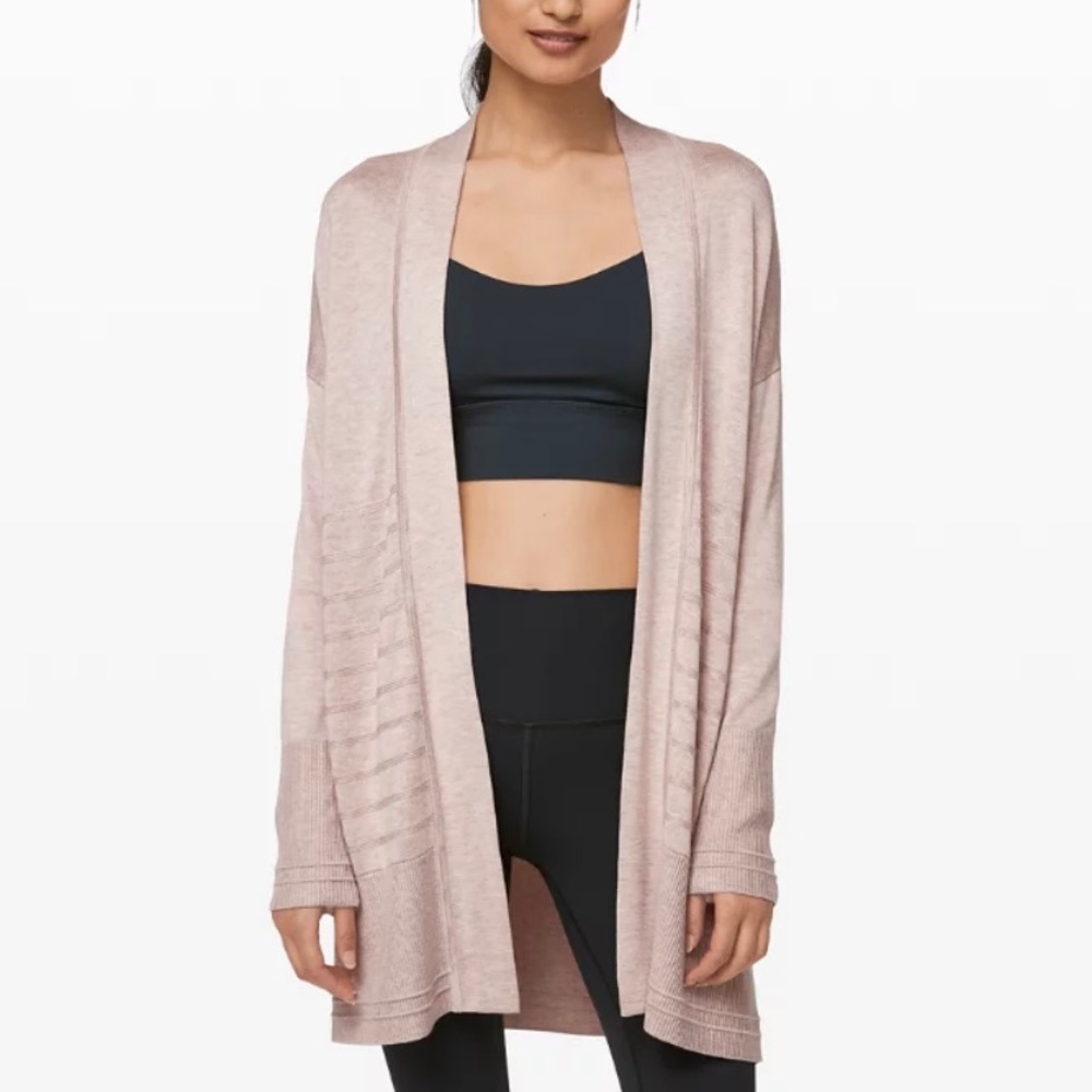 Lululemon Graceful Embrace Wrap Heathered Pink Bliss